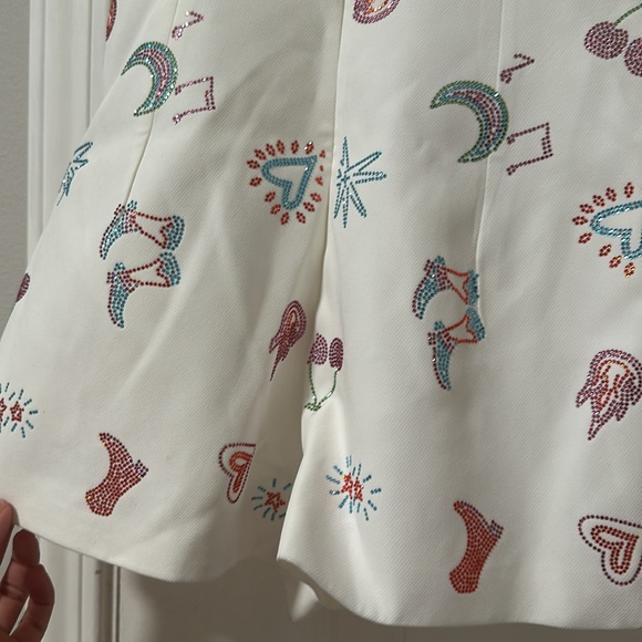 premium diamante western tailored romper - Picture 7 of 11